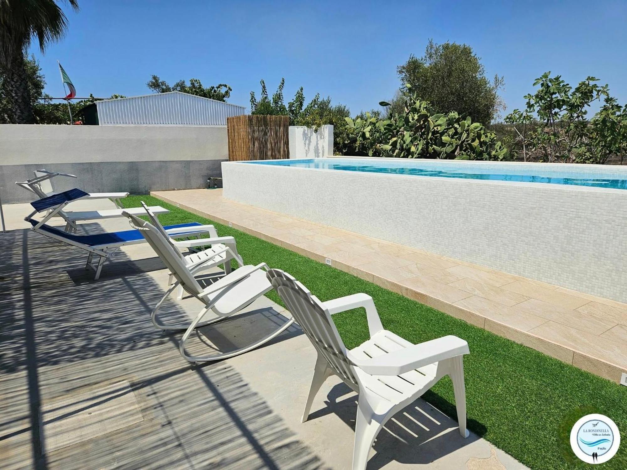 Villa La Rondinella - Torre San Giovanni Экстерьер фото